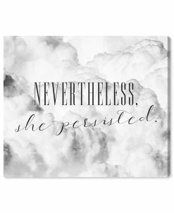 Oliver Gal She Persisted Canvas Art - 30 X 36 X 1.5