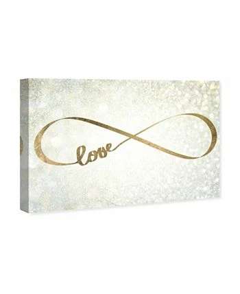 Oliver Gal M Infinity Symbol Giclee Art Print On Gallery Wrap Canvas - Image 2