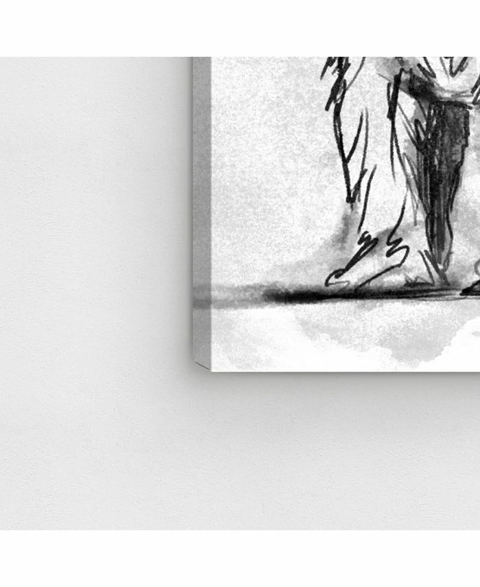 Oliver Gal Yorkie Canvas Art - 30 X 30 X 1.5 - Image 4