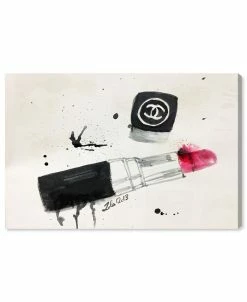 Oliver Gal Lipstick Stains Canvas Art, 15 X 10