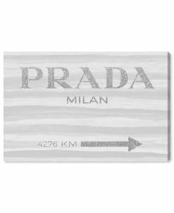 Oliver Gal Milan A La Mode Canvas Art Collection