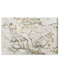 Oliver Gal Van Gogh In Gold Blossoms Inspiration Light Canvas Art Collection