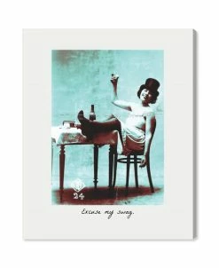 Oliver Gal Excuse My Swag Canvas Art Collection