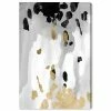 Oliver Gal 22707 Upscale Gold And Noir Canvas Art, 30 X 45
