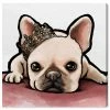 Oliver Gal Royal Frenchie Canvas Art Collection