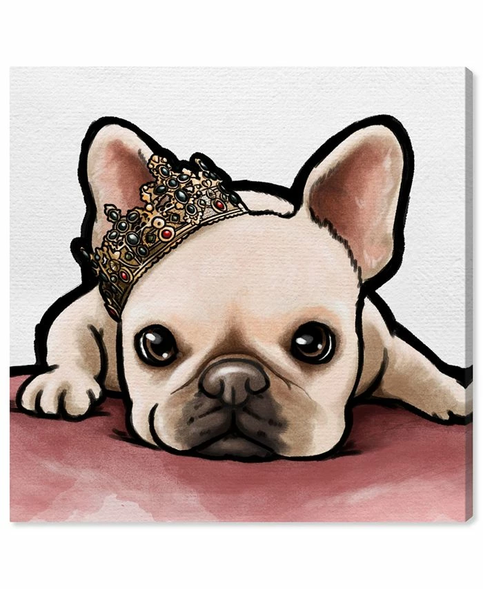 Oliver Gal Royal Frenchie Canvas Art Collection