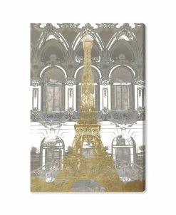 Oliver Gal Parisian Eiffel Canvas Art Collection