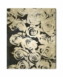 Oliver Gal Dark Rose Canvas Art, 20 X 24