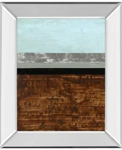 Classy Art Textured Light I By Natalie Avondet Mirror Framed Print Wall Art, 22 X 26