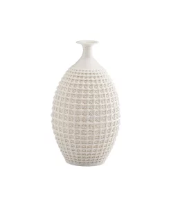 Cyan Design Vase - White