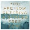 Oliver Gal Stress Free Zone Canvas Art Collection