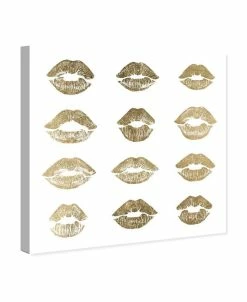 Oliver Gal 24K Kisses Canvas Art Collection