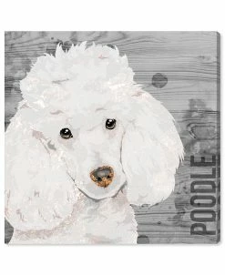 Oliver Gal Paint Dog Portrait Giclee Art Print On Gallery Wrap Canvas