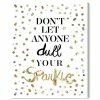 Oliver Gal Life Reminder Quote Giclee Art Print On Gallery Wrap Canvas