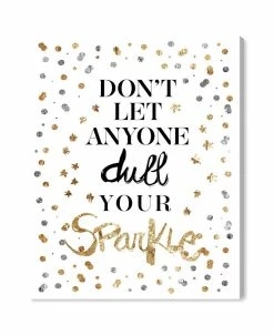 Oliver Gal Life Reminder Quote Giclee Art Print On Gallery Wrap Canvas