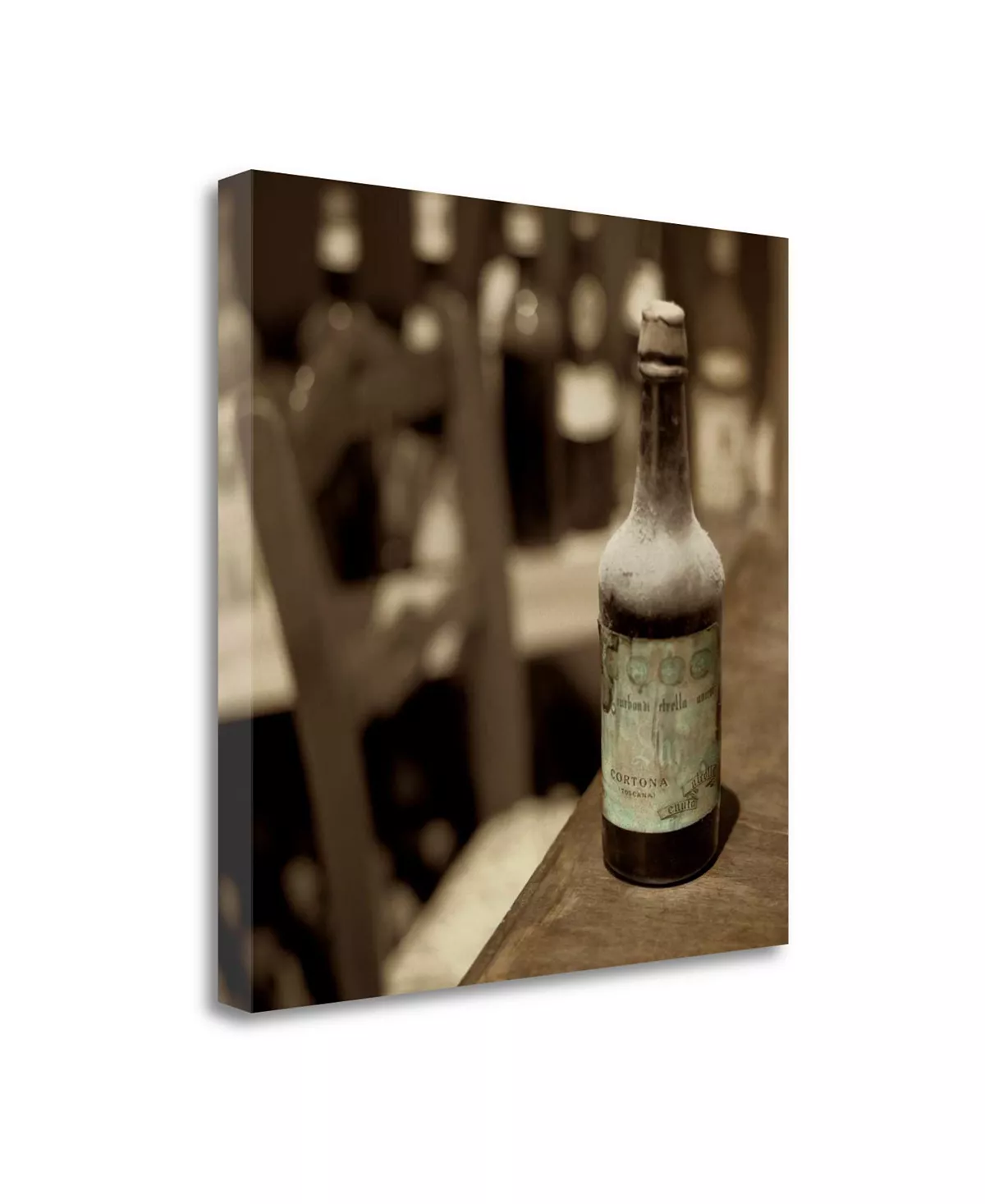 Tangletown Fine Art Wine - 2 By Alan Blaustein Fine Art Giclee Print On Gallery Wrap Canvas, 20 X 20