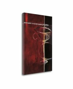 Tangletown Fine Art Dry Martini By Mark Pulliam Fine Art Giclee Print On Gallery Wrap Canvas, 32 X 47