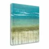 Tangletown Fine Art Shoreline Memories II By Heather Mcalpine Giclee Print On Gallery Wrap Canvas, 25 X 25