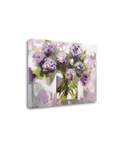 Tangletown Fine Art Blush Hydrangea By Amanda J. Brooks Fine Art Giclee Print On Gallery Wrap Canvas, 34 X 23