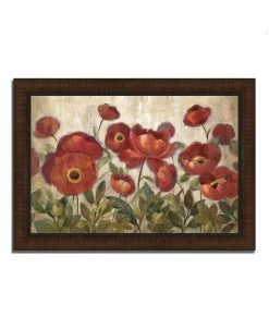 Tangletown Fine Art Daydreaming Flowers By Silvia Vassileva Framed Painting Print, 42 X 30