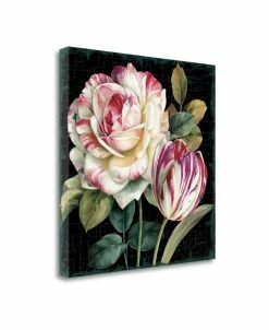 Tangletown Fine Art Garden View VIII Black By Lisa Audit Giclee Print On Gallery Wrap Canvas, 35 X 35