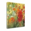 Tangletown Fine Art Oriental Poppy Field II By Carol Rowan Giclee Print On Gallery Wrap Canvas, 30 X 30