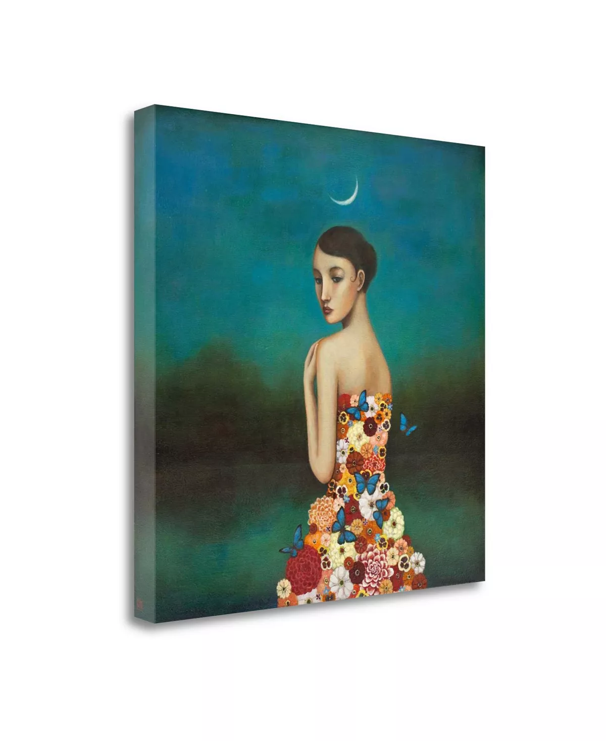Tangletown Fine Art Reflective Nature By Duy Huynh Giclee Print On Gallery Wrap Canvas, 25 X 25 - Image 2