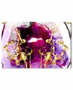 Oliver Gal Smoking Agate Canvas Art, 15 X 10