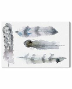Oliver Gal Plumes Canvas Art, 15 X 10