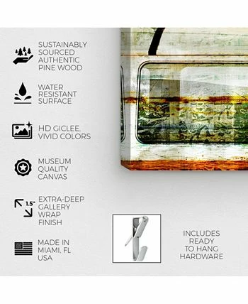 Oliver Gal Surf Van Canvas Art, 45 X 30 - Image 3