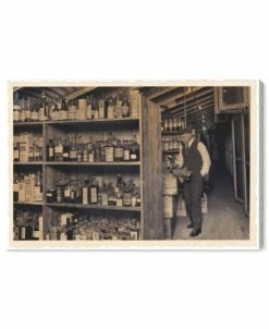 Oliver Gal All Those Old Bottles Canvas Art Collection