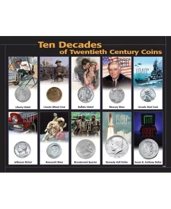 American Coin Treasures 10 Decades 20th Century Coins