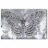 Oliver Gal Silver Winged Butterfly Canvas Art Collection