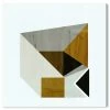 Oliver Gal Mustard Geo Canvas Art Collection