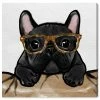 Oliver Gal Nerdy Frenchman Tortoise Canvas Art Collection