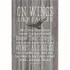 Dexsa On Wings Like Eagles New Horizons Wood Plaque With Easel, 6 X 9