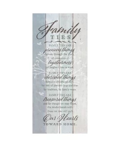 Dexsa Family Ties New Horizons Wood Plaque, 5.5 X 12
