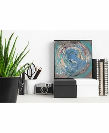 Giant Art 30 X 30 Space Oddity I Art Block Framed Canvas - Image 2