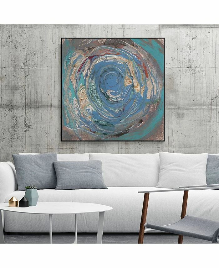 Giant Art 30 X 30 Space Oddity I Art Block Framed Canvas - Image 4