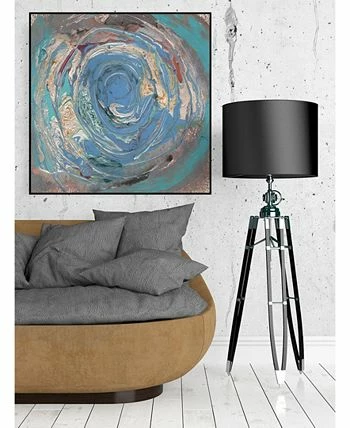 Giant Art 30 X 30 Space Oddity I Art Block Framed Canvas - Image 5