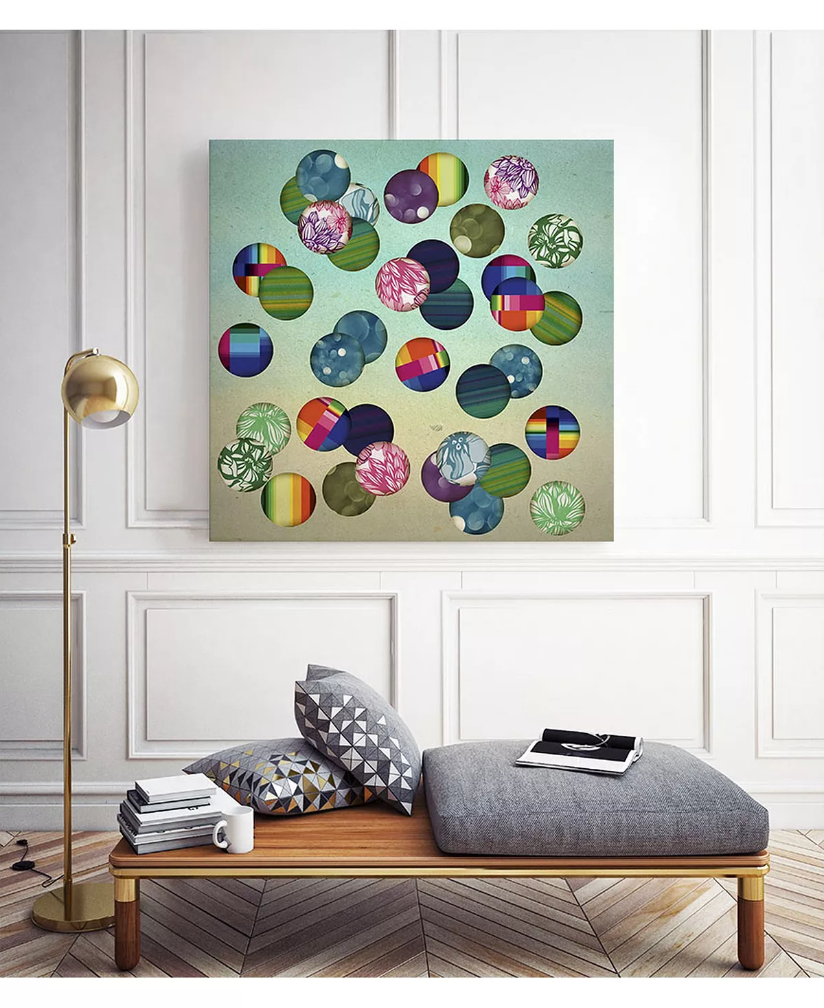 Giant Art 30 X 30 Play Museum Mounted Canvas Print - Image 6