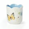 Lenox Butterfly Meadow Filled Candle, Blue Geranium