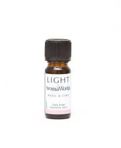 AromaWorks Light Range Basil And Lime Essential Oil, 10 Ml
