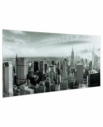 Empire Art Direct My New York Frameless Free Floating Tempered Art Glass Wall Art By EAD Art Coop, 36 X 72 X 0.2 - Image 2