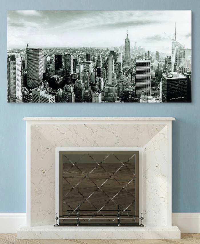 Empire Art Direct My New York Frameless Free Floating Tempered Art Glass Wall Art By EAD Art Coop, 36 X 72 X 0.2 - Image 4