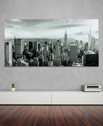 Empire Art Direct My New York Frameless Free Floating Tempered Art Glass Wall Art By EAD Art Coop, 36 X 72 X 0.2 - Image 5