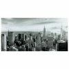 Empire Art Direct My New York Frameless Free Floating Tempered Art Glass Wall Art By EAD Art Coop, 36 X 72 X 0.2