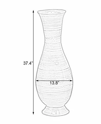 Uniquewise Tall Modern Handmade Floor Vase - Image 5