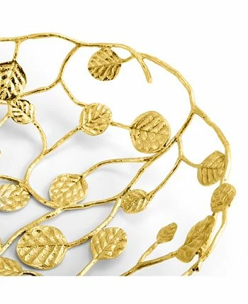 Michael Aram Botanical Leaf Gold Bread Basket - Image 3
