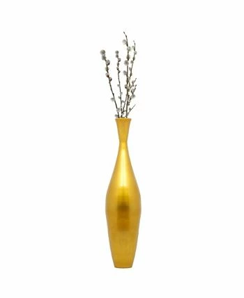 Uniquewise Tall Modern Narrow Trumpet Floor Vase - Image 2
